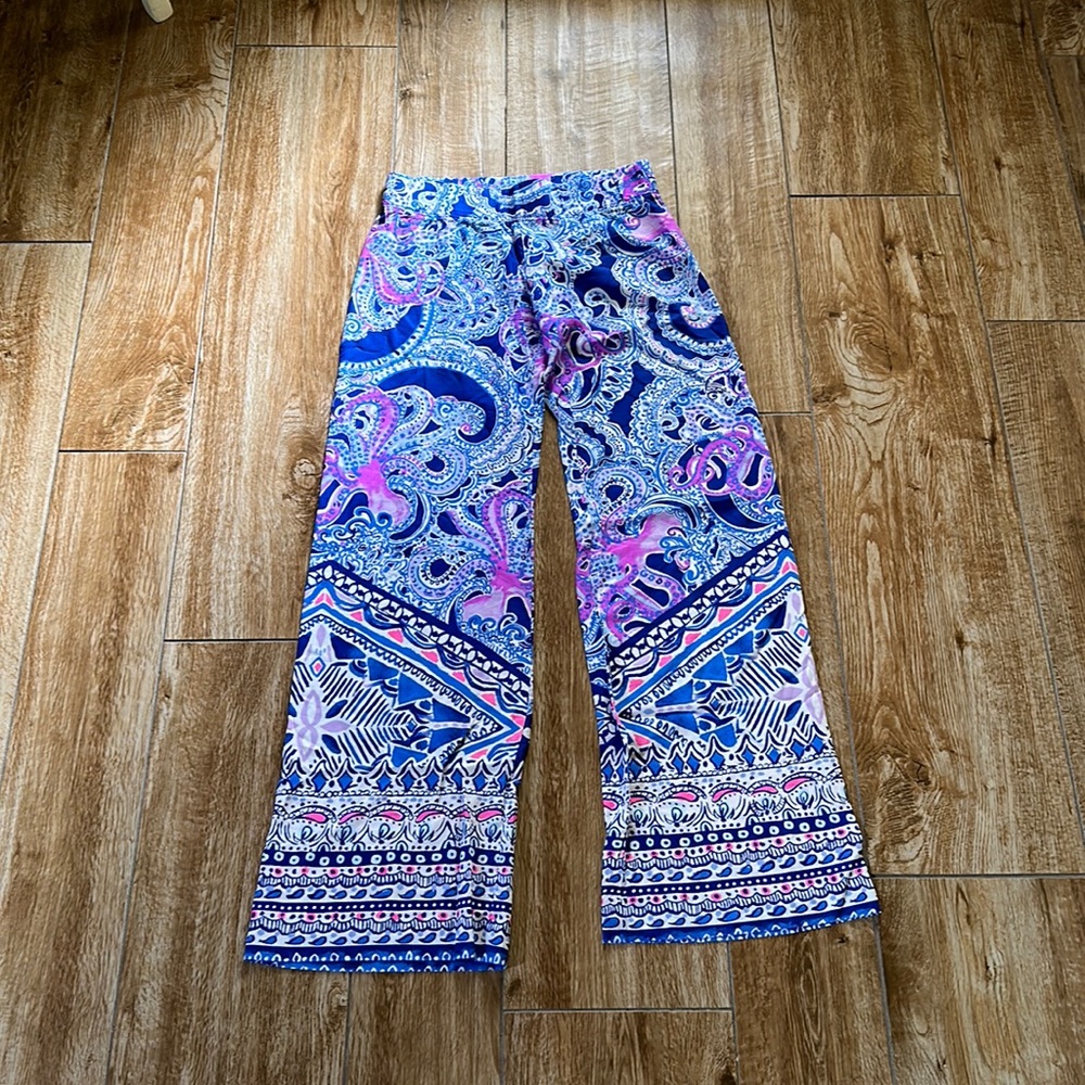 Lilly Pulitzer flowy pants